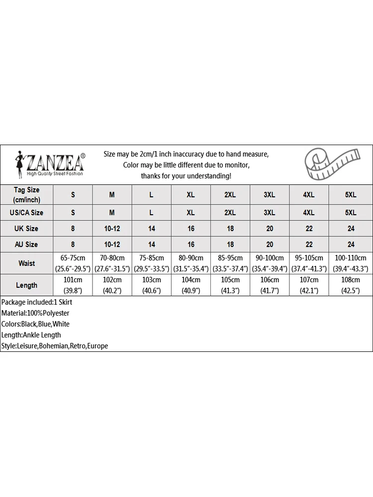 ZANZEA Donne Coreano Moda A File Maxi Gonna Elastico In Vita Casual di Colore Solido A-line Faldas Mujer Vacanza Streetwear Lunghi Jupes