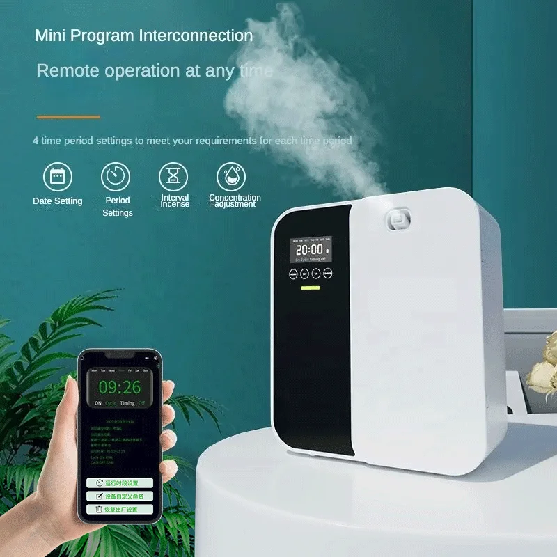 1000 м3 ароматизатор, настенный диффузор аромата, Bluetooth, диффузор эфирных масел, электрический запах для домашнего отеля