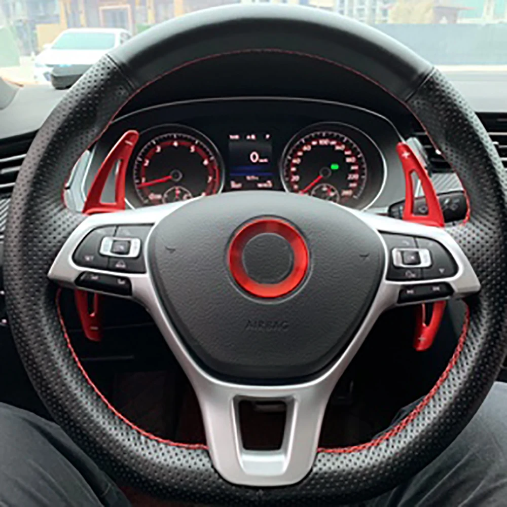 フォルクスワーゲンティグアン MK2 VW ゴルフ 7/8 オールトラック MK7/8 T-クロスパサート B8 GTI R ラインステアリングホイールシフトパドルシフター延長