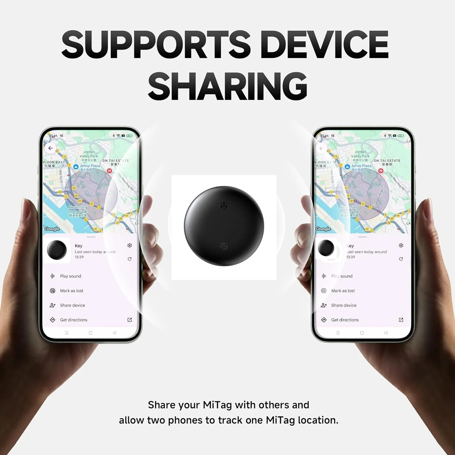 Android Locate Tracker Google Find My Device Airtag Portable Locator Key Loss Prevention Waterproof Devices Global Positioning