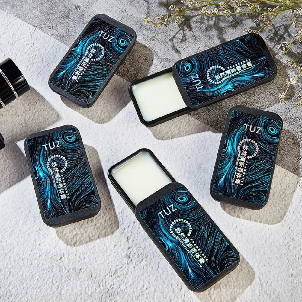 Novos homens perfume sólido senhoras bálsamo natural fresco fragrância sólida perfume fragrâncias corpo antitranspirante portátil presente desodorantes