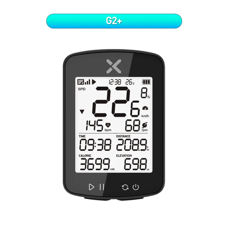XOSS G2 G2 Plus จักรยานคอมพิวเตอร์ไร้สาย GPS ขี่จักรยาน Speedometer Roadbike MTB กันน้ํา ANT + CADENCE ความเร็วสมาร์ทจักรยานคอมพิวเตอร์