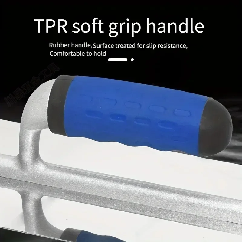 สแตนเลสสตีลพลาสติก Handle รอบเกรียงพลาสเตอร์ Putty Knife คอนกรีต Finishing เกรียงก่อสร้างมือพลาสติก Handle TOOL