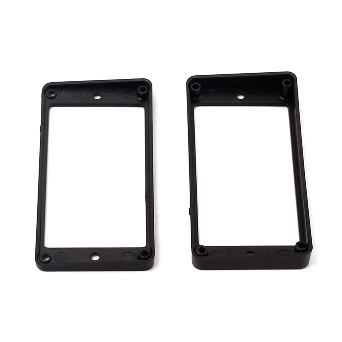 A71P 8 STKS Zwart Gebogen Humbucker Pickups Frame Montage Ringen voor Elektrische Gitaar