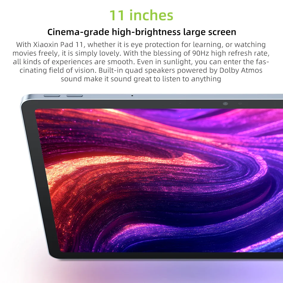 Lenovo Xiaoxin Pad 2025 11" MediaTek Dimensity 6300 128 ГБ и 256 ГБ ПЗУ дисплей 2,5 K Dolby Atmos батарея 7040 мАч Планшетный ПК на базе Android