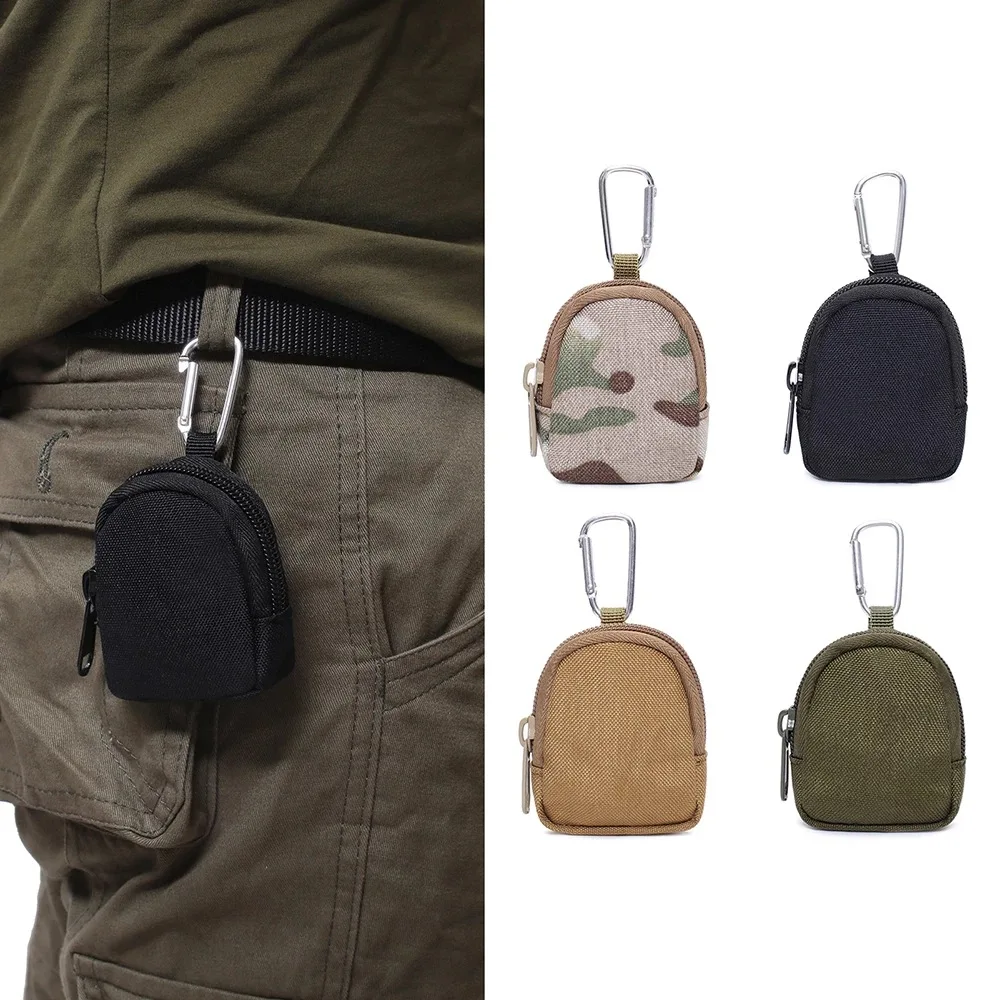 Bolsa de cintura tática para chave com porta-moedas e proteção para fone de ouvido – mantenha seus itens essenciais seguros e seguros para colocar