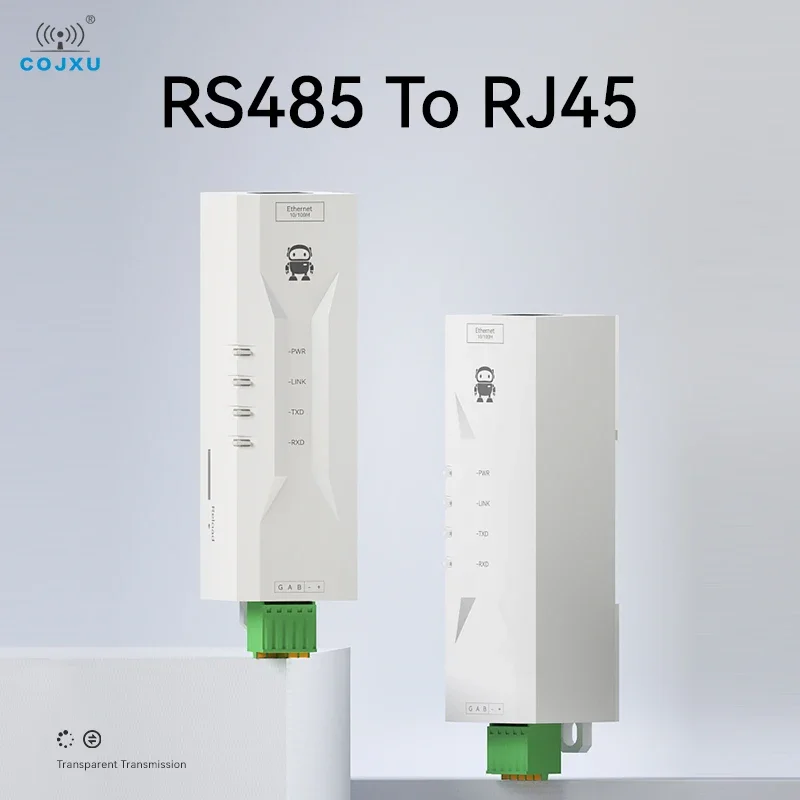 RS485 to Ethernet Serial Port Server COJXU NE2-D11 Ultra Small Volume MQTT Communication ModBus Gateway TCP/IP to RTU DC 8-28V