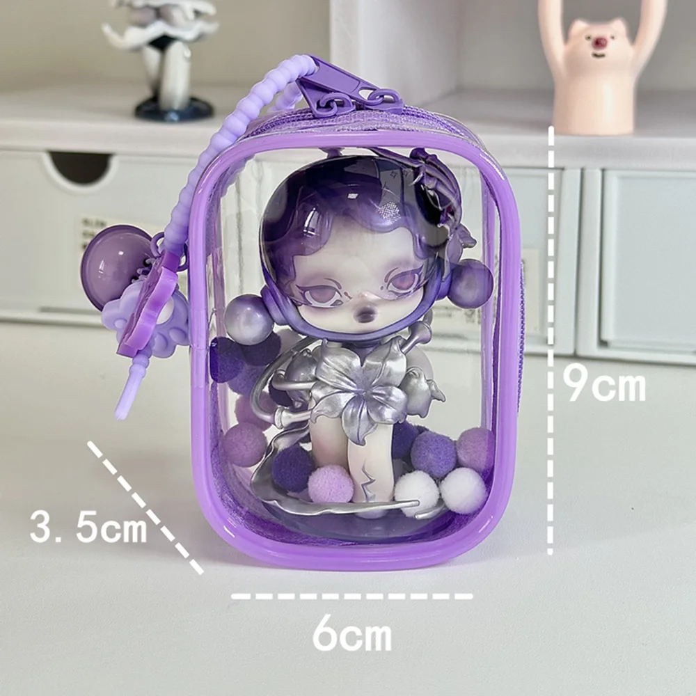 Jewelry Storage Box Transparent Storage Bag Mystery Box Keychain Bag Storage Box Thickened Wallet Cute Doll Display Out Bag