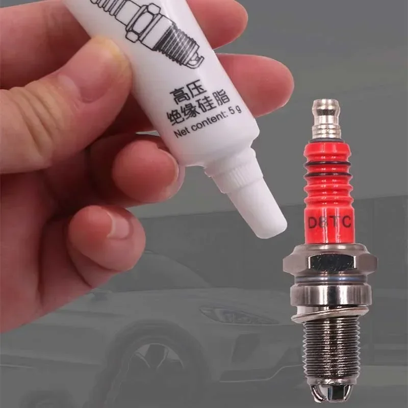 Vela de ignição para automóvel, graxa isolante de alta tensão, bobina de ignição, graxa de silicone, resistência à corrosão de alta e baixa temperatura