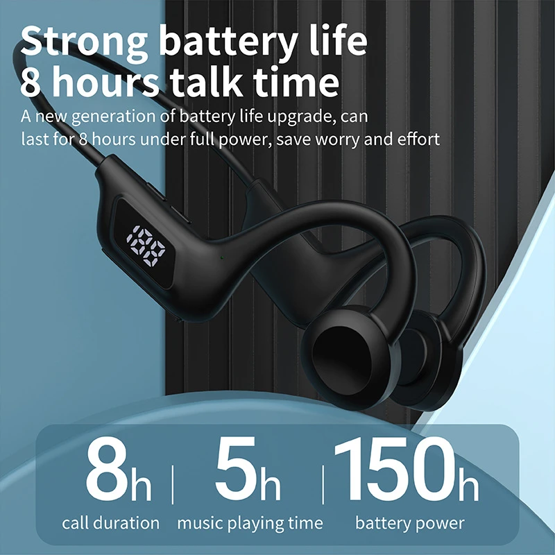 Xiaomi X7 auriculares inalámbricos de conducción ósea deporte natación auriculares compatibles con Bluetooth manos libres con micrófono para auriculares deportivos