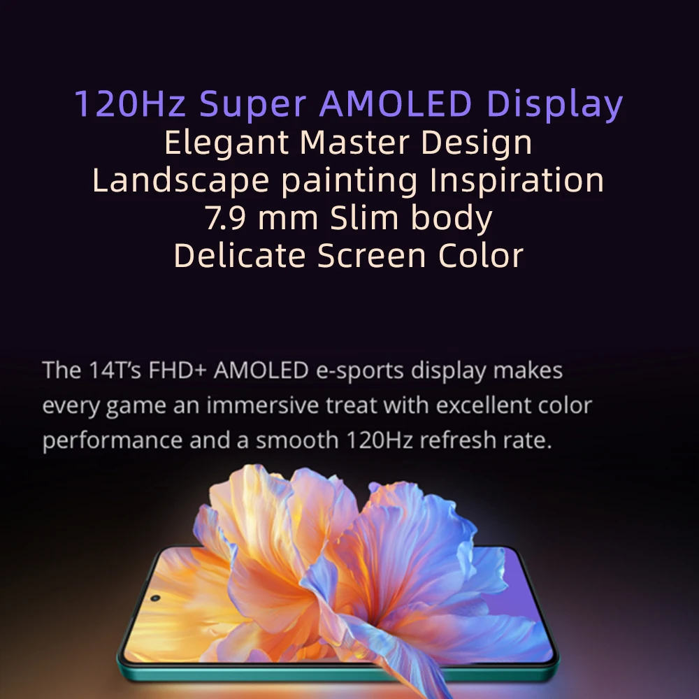 Versione globale realme 14T 5G Smartphone MediaTek Dimensity 6300 Display OLED da 6,67” Batteria 6000mAh Next AI Resistenza all'acqua IP69