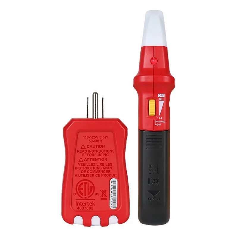 Buscador de disyuntor UNI-T UT25A, probador de enchufe automático, herramienta de diagnóstico de electricista con indicador LED