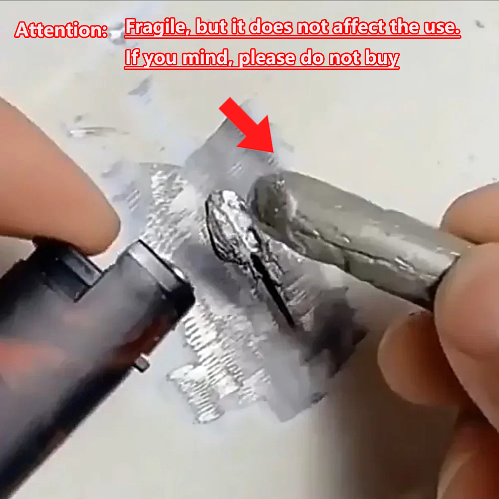 Agente de reparación de baja temperatura, reparación de agujeros pequeños, fácil fusión para acero, cobre, hierro inoxidable, plástico, varillas de aluminio, herramientas, 1/150 Uds.