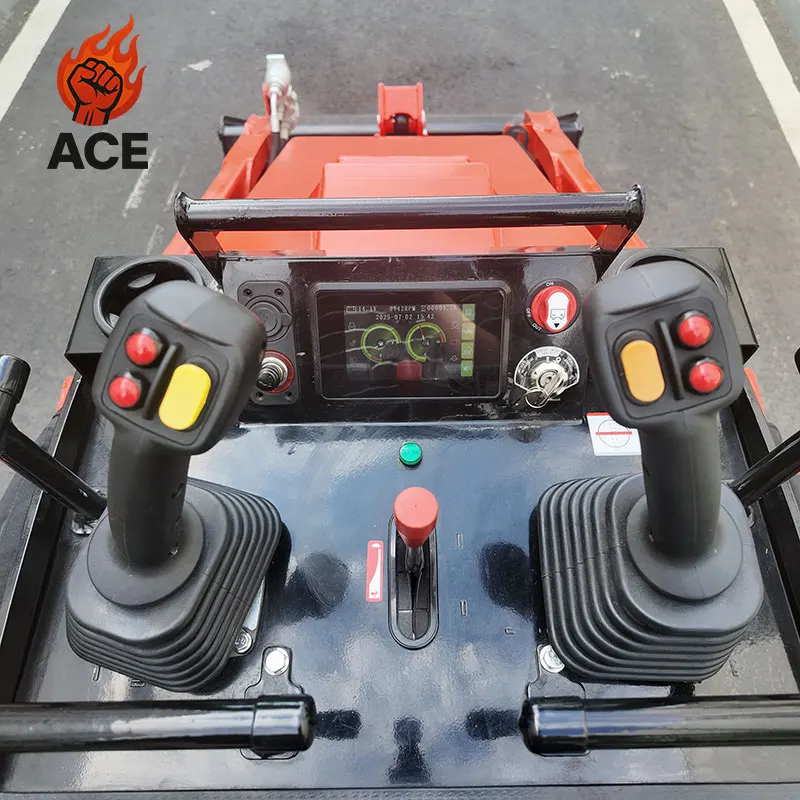 Kubota engine V1000 mini skid steer track loader EPA EURO5 china skid steer loader garden Small Skid Steer Loader for customize