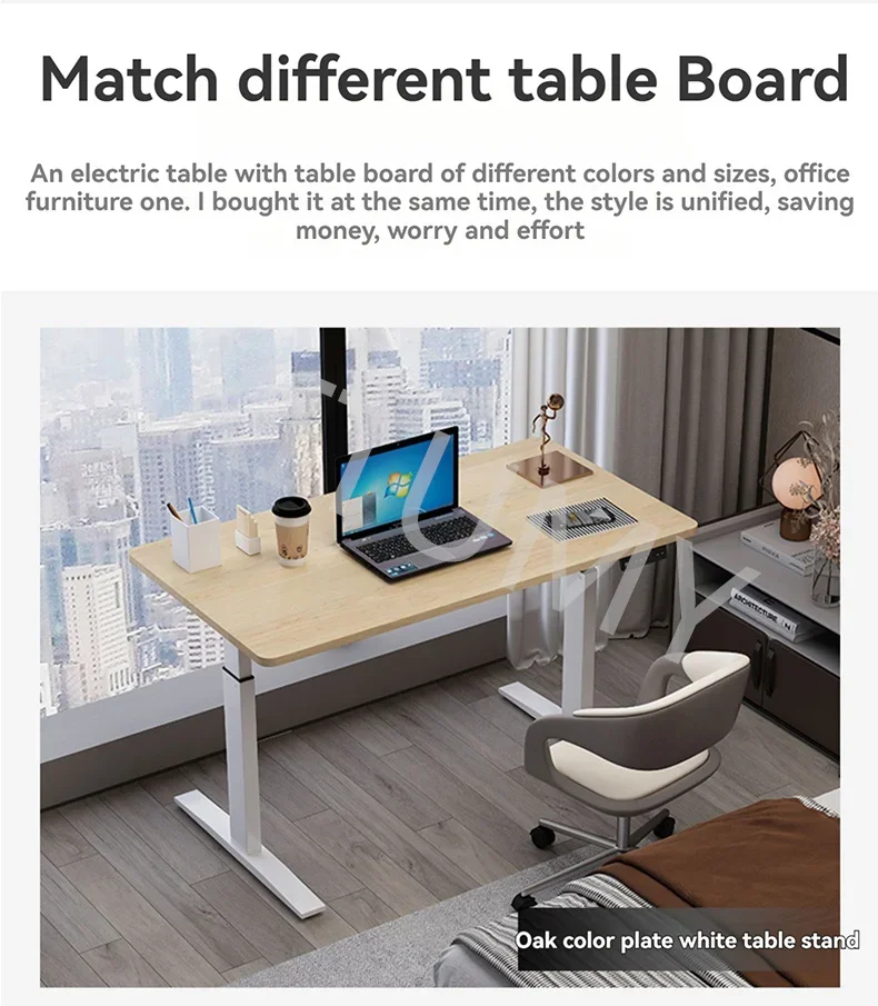 Adjustable Standing Desk Electric Lifting Table Height Adjustable Computer Stand Up Desk Stand Legs Controller Lift Column