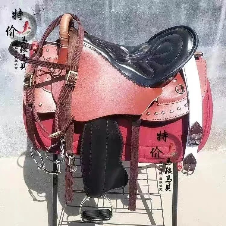 Full Set Of Accessories For Large Horse Saddles In Tourist Saddle Scenic Area Endurance Riding Saddle