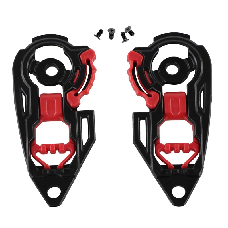 オートバイヘルメット部品アクセサリーヘルメットバイザーベースロック AGV K1 K3SV K5 キャスコモト機構 Capacete シールドロック