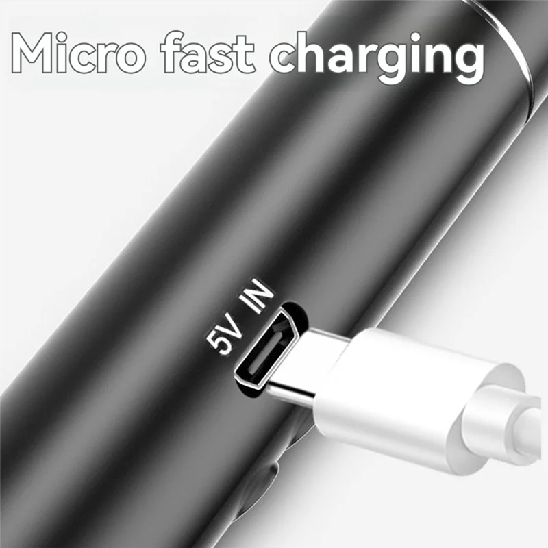 M05K USB перезаряжаемый электронный свисток с фонариком, идеально подходит для занятий спортом, для футбола, футбола, портативного использования в классе Lifegua