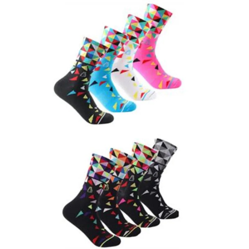 2022 rutsch feste nahtlose Fahrrads ocken Integrales Formen High-Tech-Fahrrads ocken Kompression fahrrad Outdoor-Laufsport socken