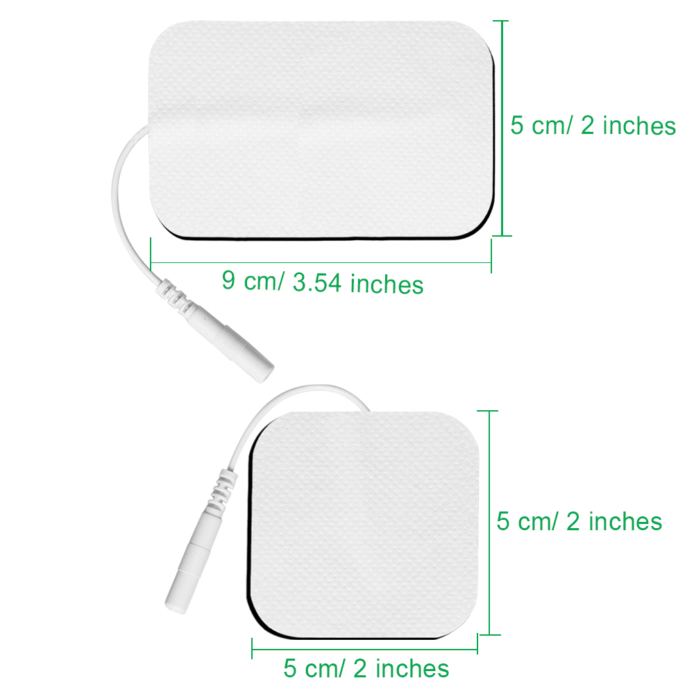 10/20/50/100PCS TENS Electrode Pads สําหรับการฝังเข็มกายภาพบําบัดนวดขั้วไฟฟ้า Patch Pulse EMS เครื่องกระตุ้นกล้ามเนื้อสติกเกอร์