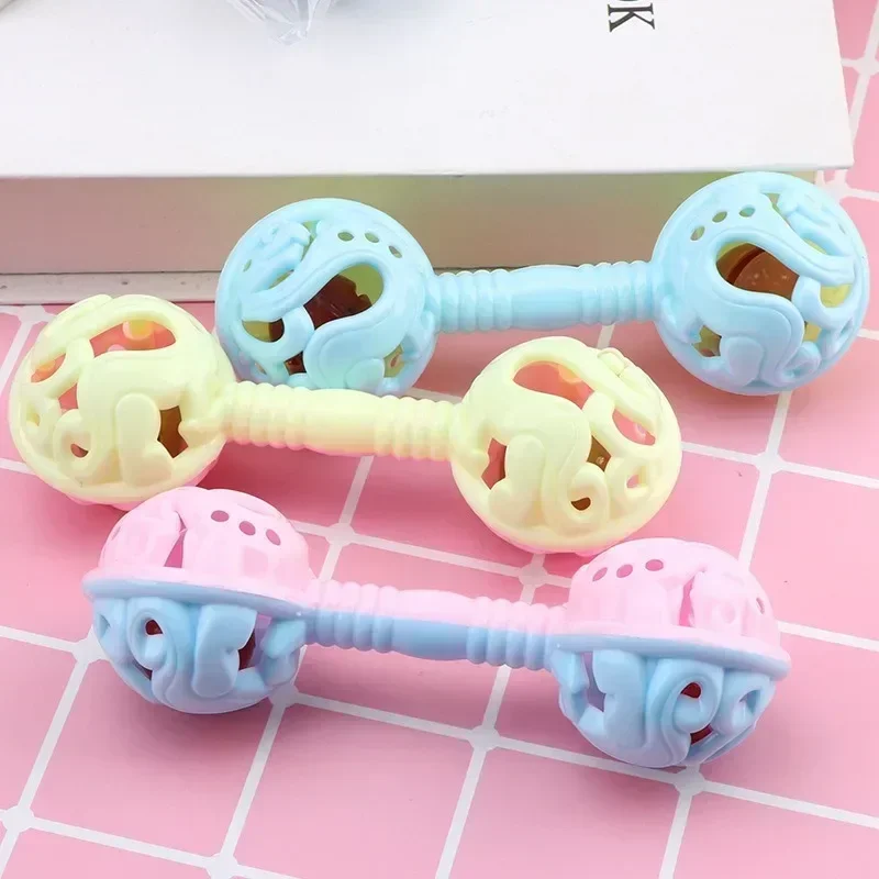 Sonajeros de doble cabeza Montessori, juguetes para bebé, sonajero, juguetes sensoriales musicales educativos, juegos para niños, juguetes para bebés de 0 a 12 meses