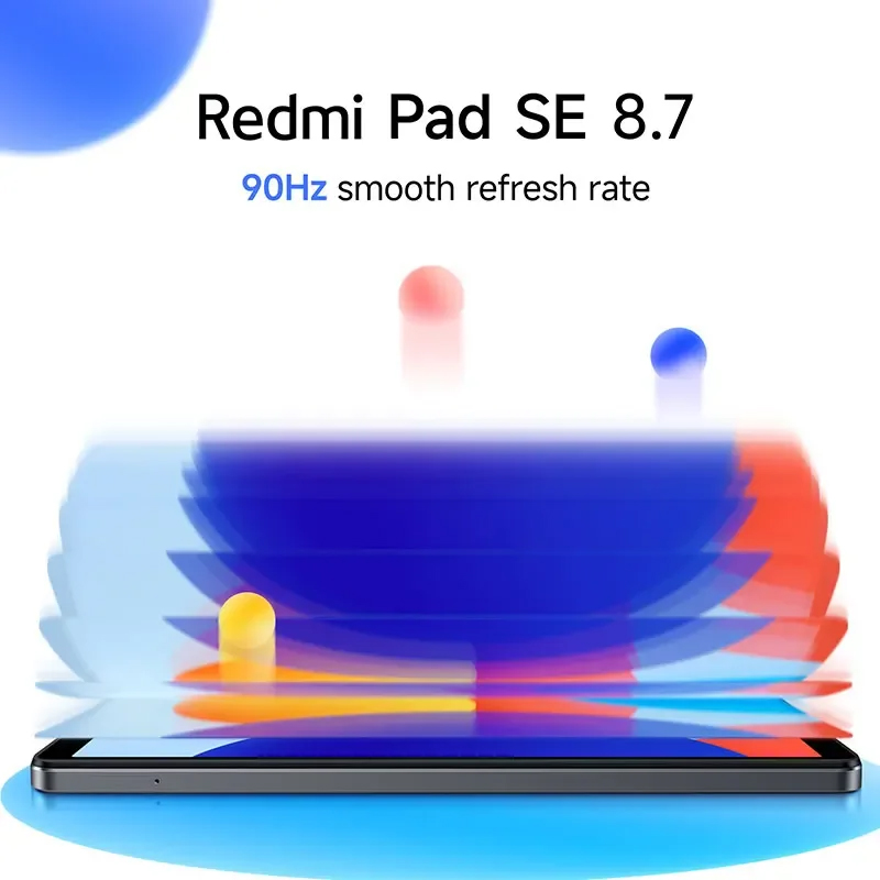 Xiaomi redmi pad se 8.7 polegadas mi tablet versão global 90hz display 4gb 64gb mtk helio g85 octa-core 8mp câmera 18w 6650ma