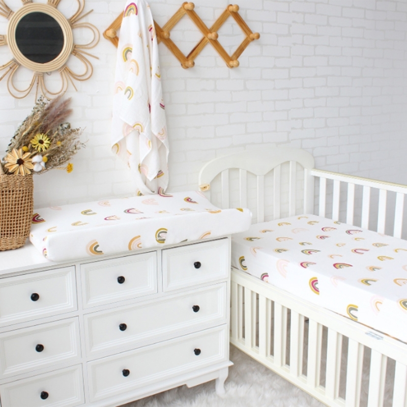 Bedruckte Windel-Wickelunterlage-Abdeckung, bequeme Windelwechsler-Hülle