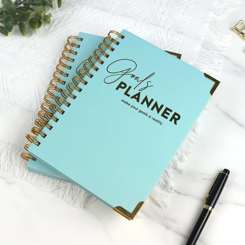 custom.Custom Hardcover Planners Agenda 2024 2025  Organizer Custom Notebook Diary Journal Planner Printing