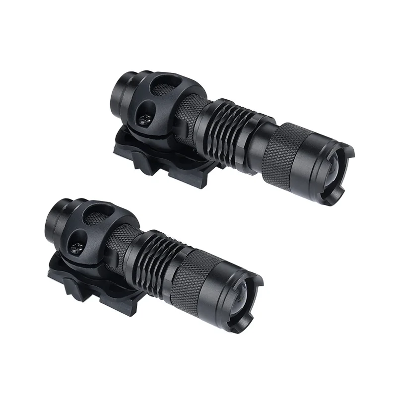 WADSN-luz táctica para casco de explorador rápido, Mini lámpara LED blanca estroboscópica AIrsoft, linterna para casco con salida de caza momentánea constante
