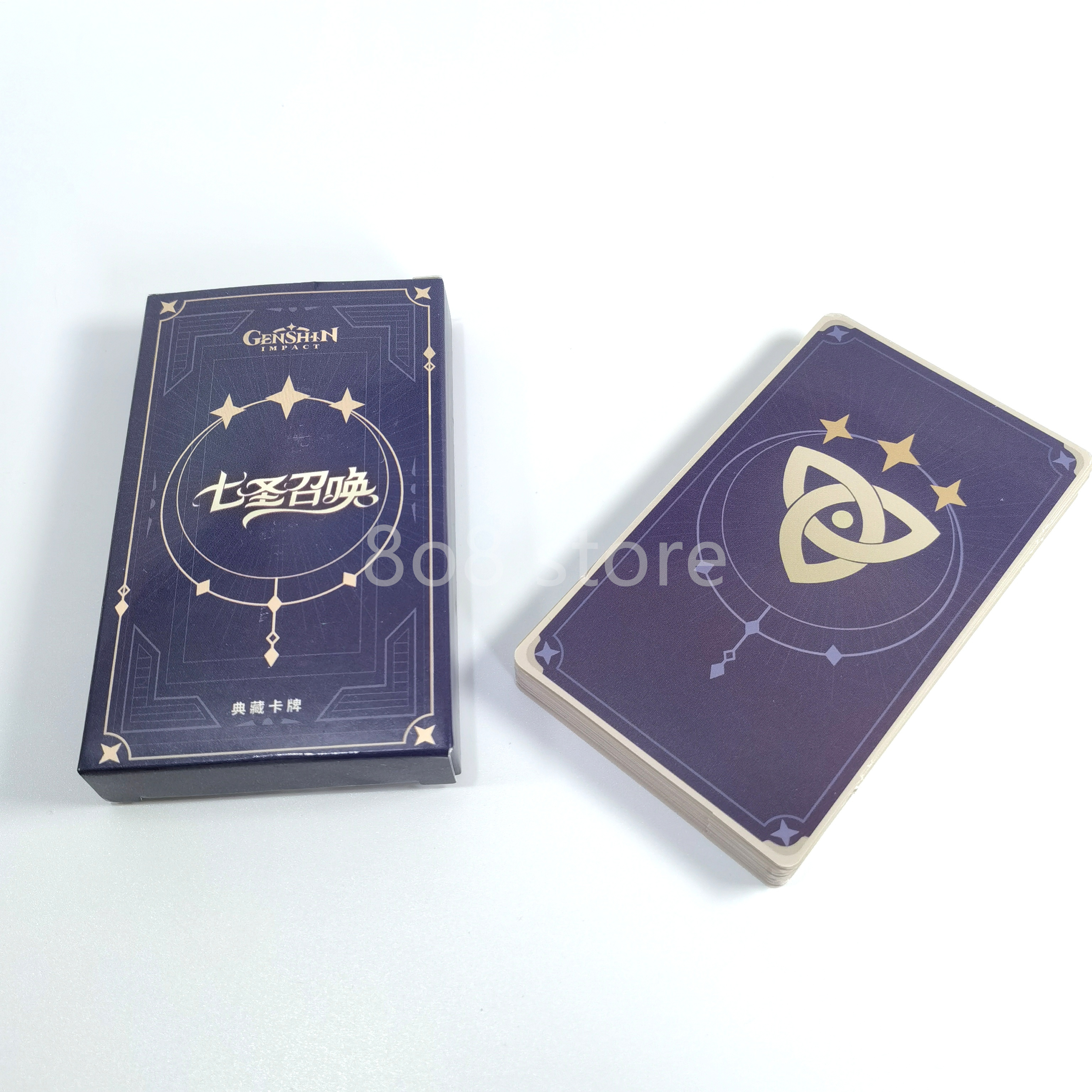 66 TEILE/SATZ Genius Invokation TCG Anime Peripherie Karten Sammlung Zubehör Brettspiel Karte Rollenspiel Prop Geschenk