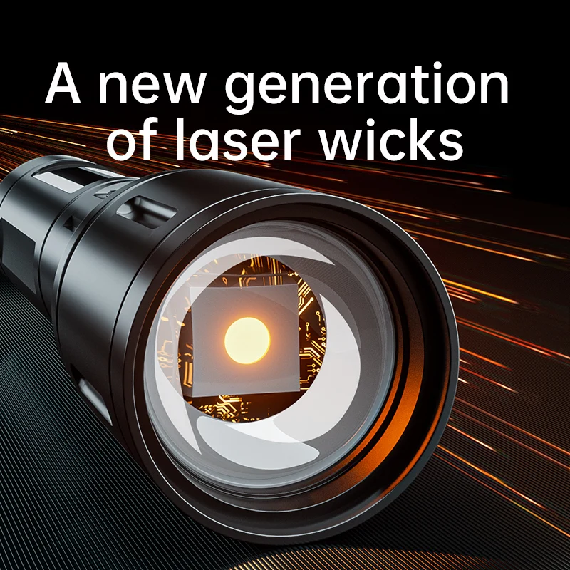 Warsun 18650 Powed LED linterna recargable multifuncional antorcha al aire libre portátil con zoom Camping senderismo linterna luz