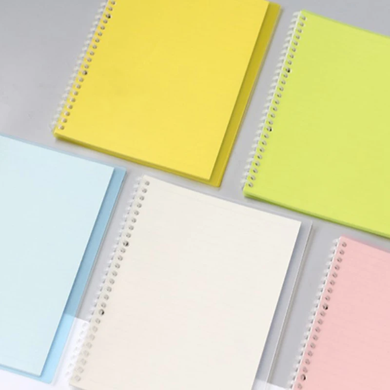 5Pcs Binding Rings 30 Hole Loose-leaf Binding Strip Plastic Loose-leaf Ring Binding Clip Loose-leaf Binder Book Binding