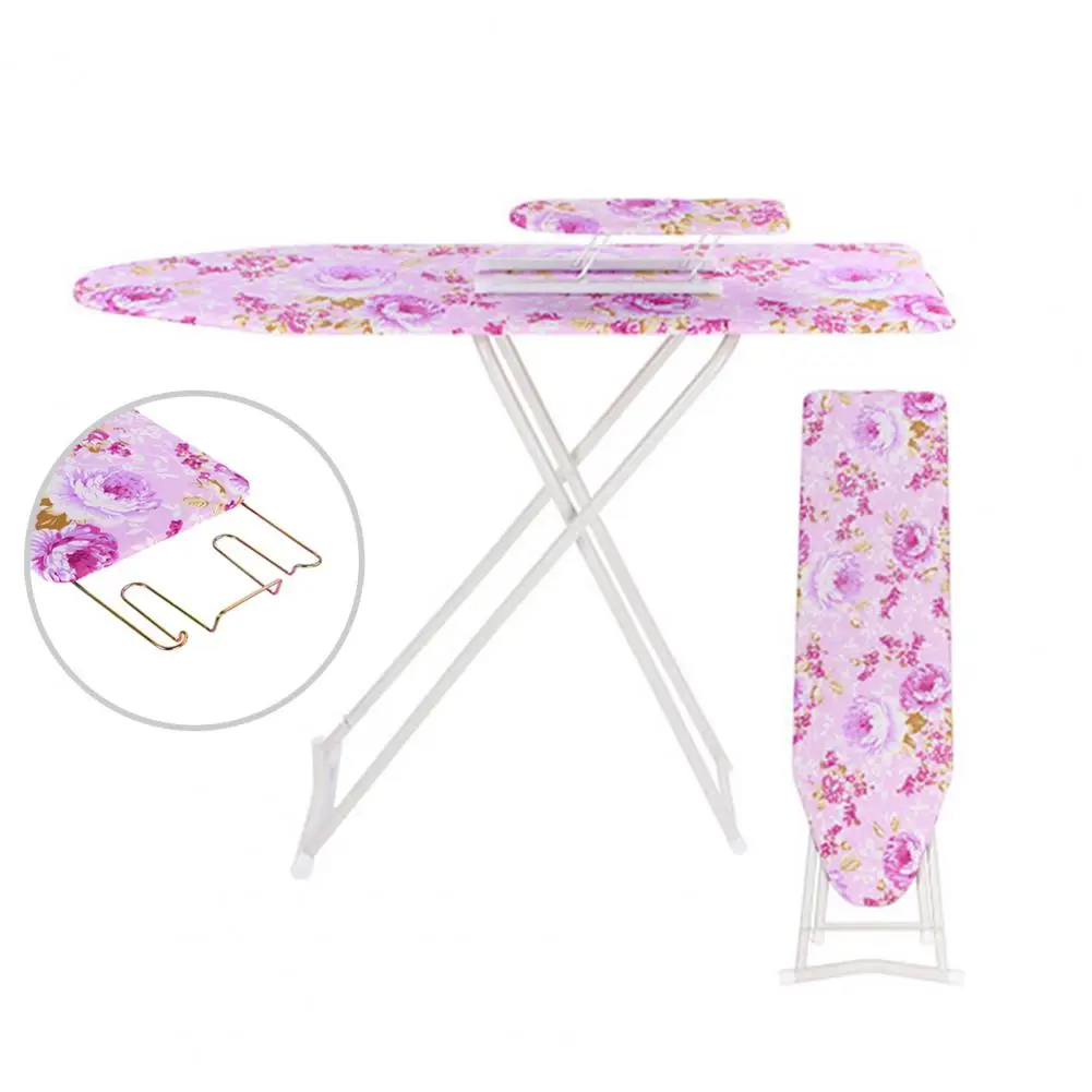 Ironing Board Height Adjustable Smooth Edge Good Load-bearing Non-Slip Wear Resistant Ironing Clothes Extra