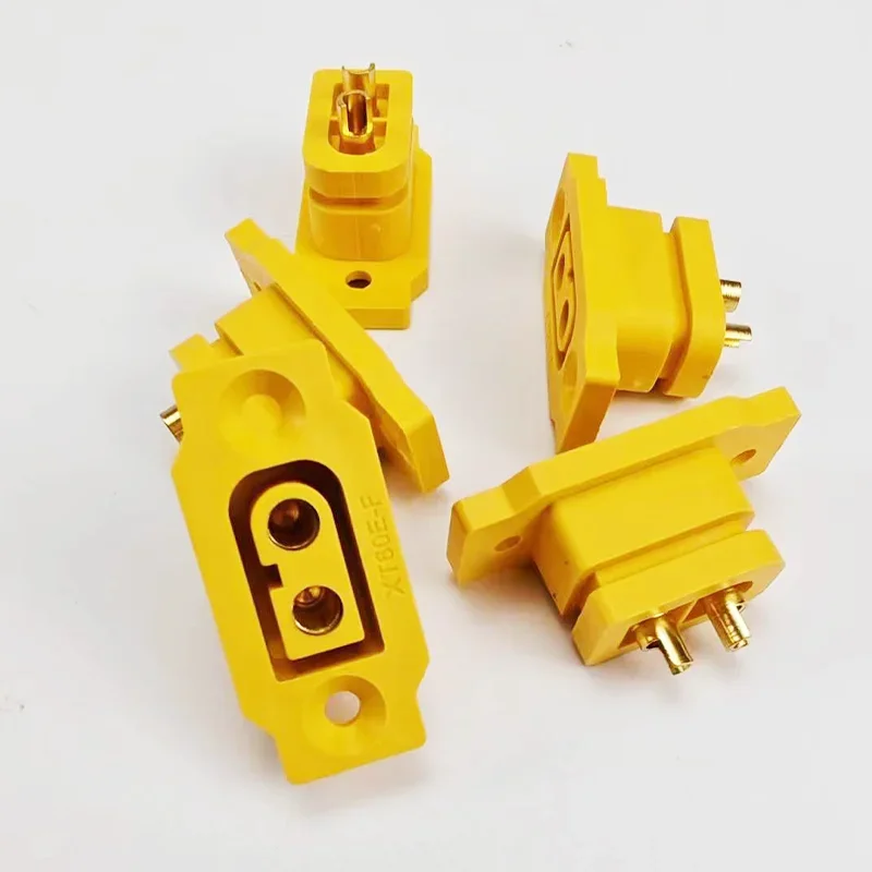 5 pcs/10 pcs XT60E-F หญิงขนาดใหญ่ทอง/ทองเหลือง Ni Plated Connector แบตเตอรี่เชื่อมต่ออะแดปเตอร์สําหรับรุ่น RC