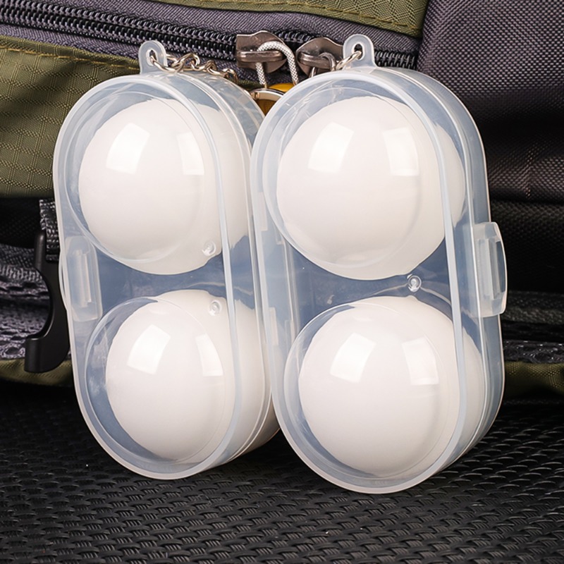 ลูกปิงปองคอนเทนเนอร์กล่อง Hard พลาสติก Ping Pong Ball กล่องเก็บพวงกุญแจตารางเทนนิสอุปกรณ์เสริมของขวัญ