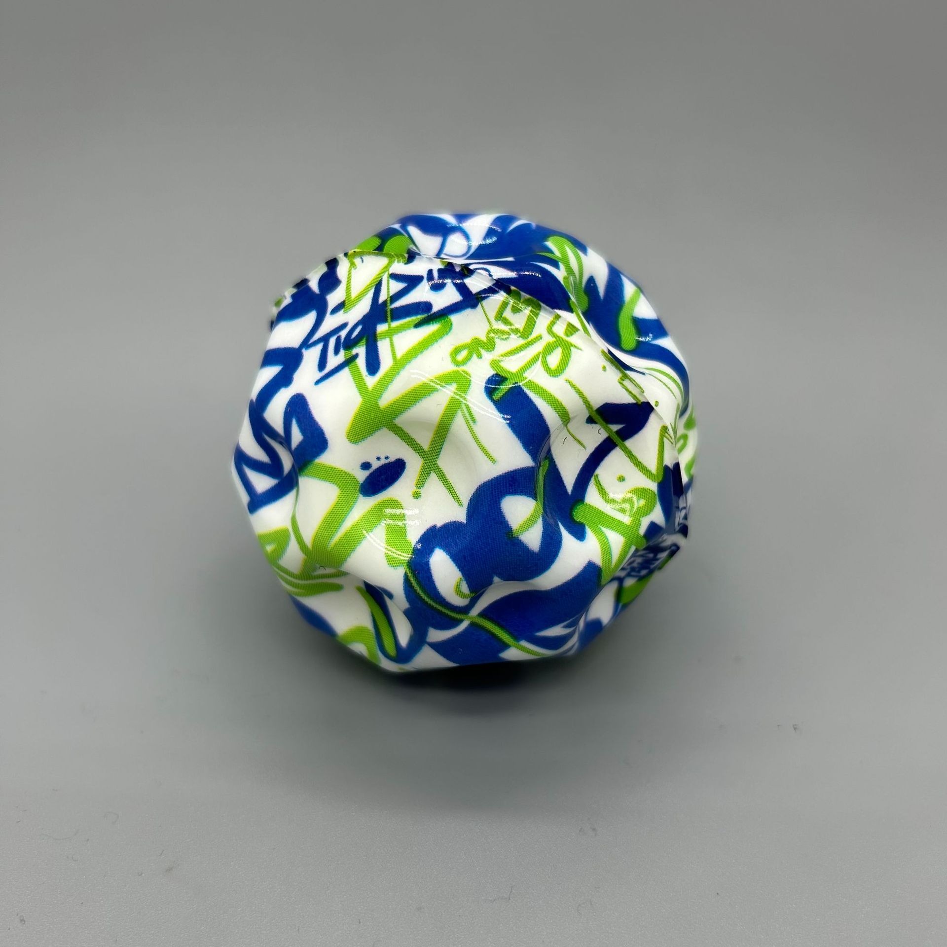 Bola saltando porosa em forma de lua, bola super elástica, brinquedo divertido para crianças ao ar livre, receptor de pressão interno e externo