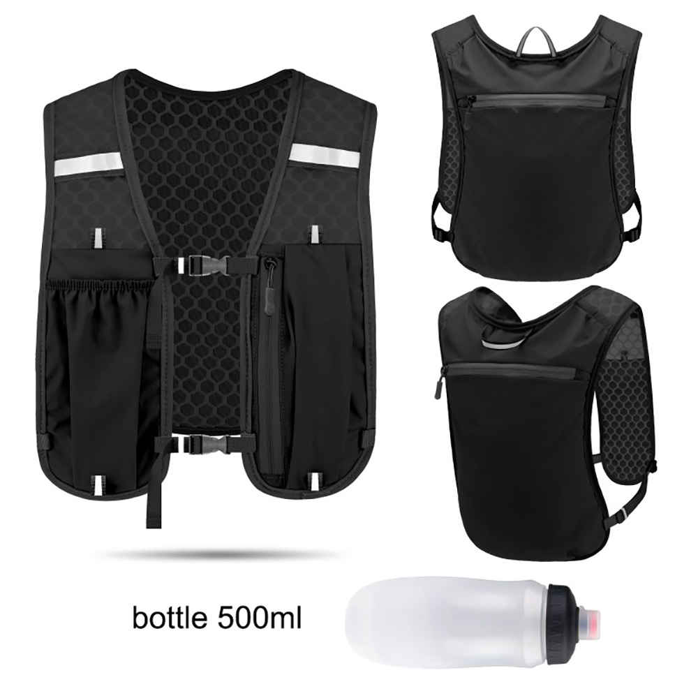 Рюкзак для бега, жилет с бутылкой, гидратация, легкий вес, велосипедный бег, марафон, сумка для скалолазания, водонепроницаемая
