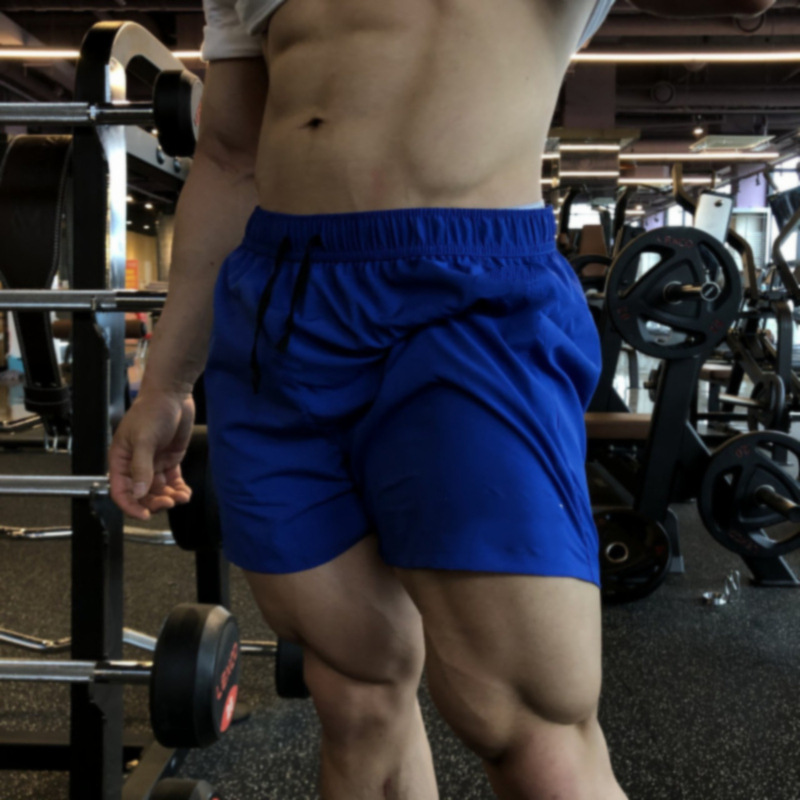 Pantalones cortos deportivos informales lisos de secado rápido para hombre, pantalones cortos de verano para gimnasio, Fitness, fútbol, correr, pantalones cortos para hombre, pantalones cortos para vacaciones en la playa