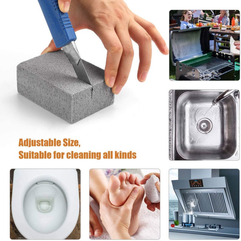 Щетка для чистки гриля для барбекю, кирпичный блок, чистка барбекю, пемза, кирпич для стойки для барбекю, уличная кухня, инструменты для барбекю, мангал