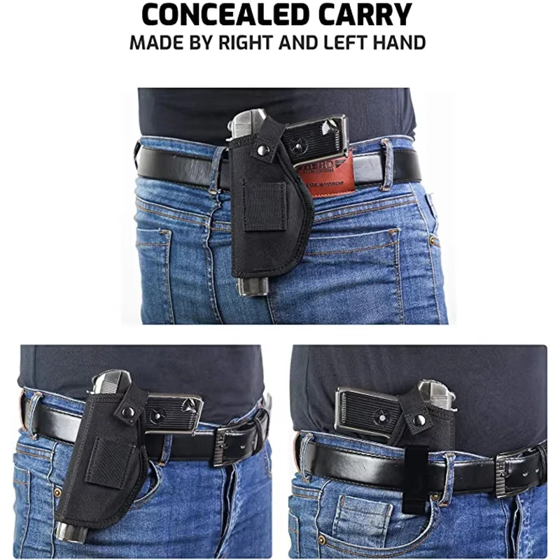 Outdoor Taktische Jagd Holster Nylon Verdeckte Pistole Tasche für Glock Sig Sauer Beretta Kahr Bersa IWB Holster Taktische Ausrüstung