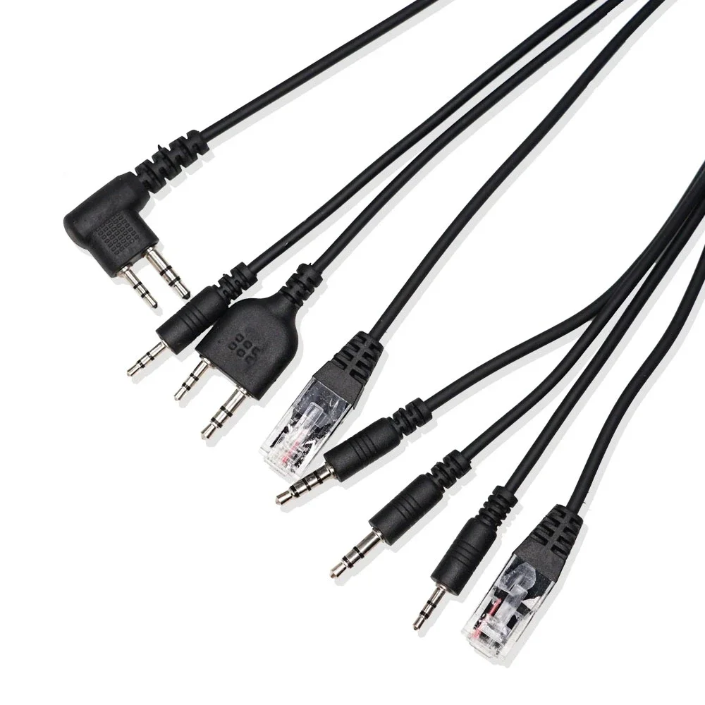 8 в 1 компьютерный USB-кабель для программирования для kenwood Baofeng Motorola Yaesu Icom HYD TYT, удобная рация, автомобильное радио, CD-программа