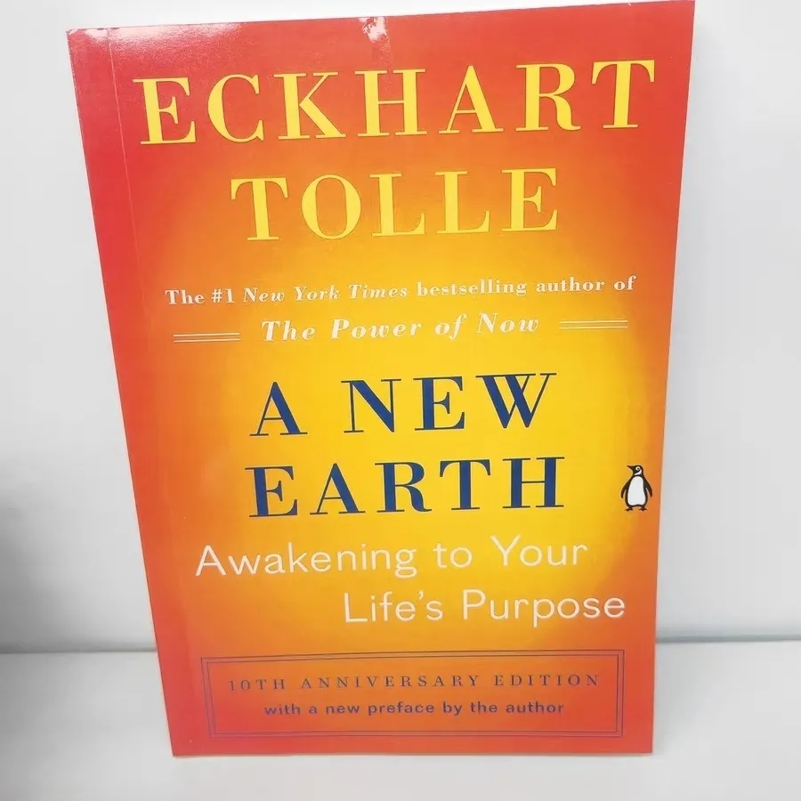 Eine neue Erde von Eckhart Tolle Awakening to Your Life's Purpose Englisches Buch Taschenbuch Libros