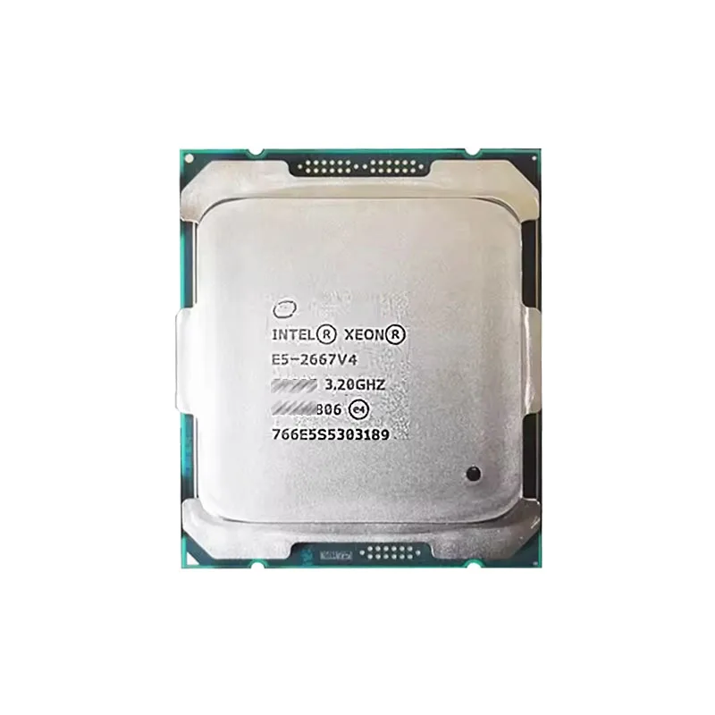 Intel Xeon E5 2667V4 Used 2667 V4 3.2GHz 8-Core 16-Thread CPU Processor L3=25M 135W LGA 2011-3 ﻿