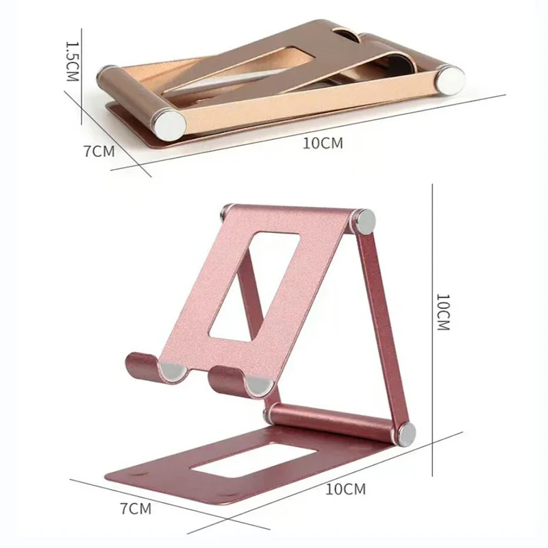 Supporto per telefono regolabile supporto per Tablet pieghevole da tavolo supporto per staffa da scrivania organizzatore supporto per Smartphone portatile forniture per ufficio