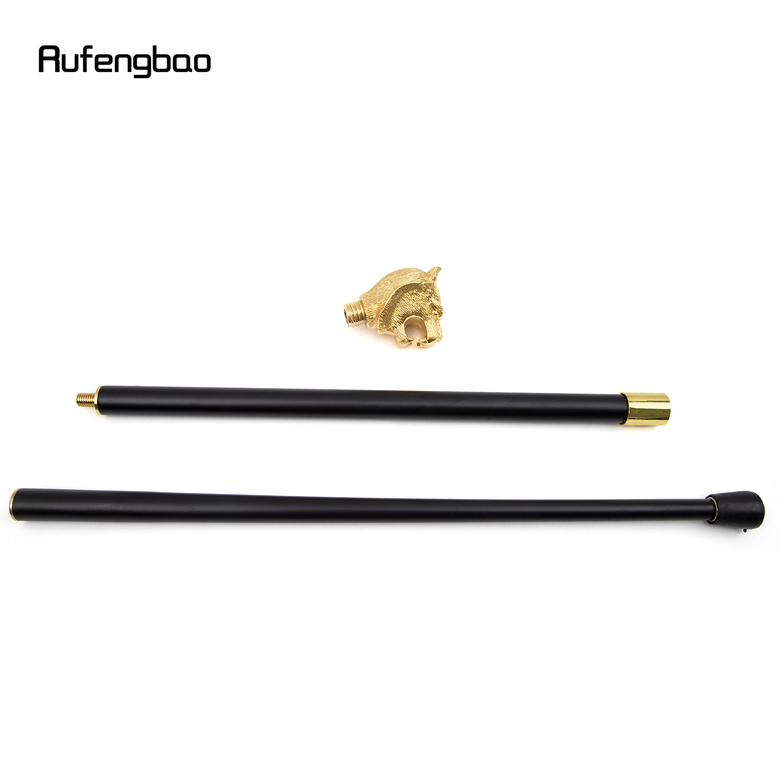 高級タイガーヘッドハンドルゴールド,93cm,トレンディ,ウォーキング,パーティー,装飾,エレガント,杖