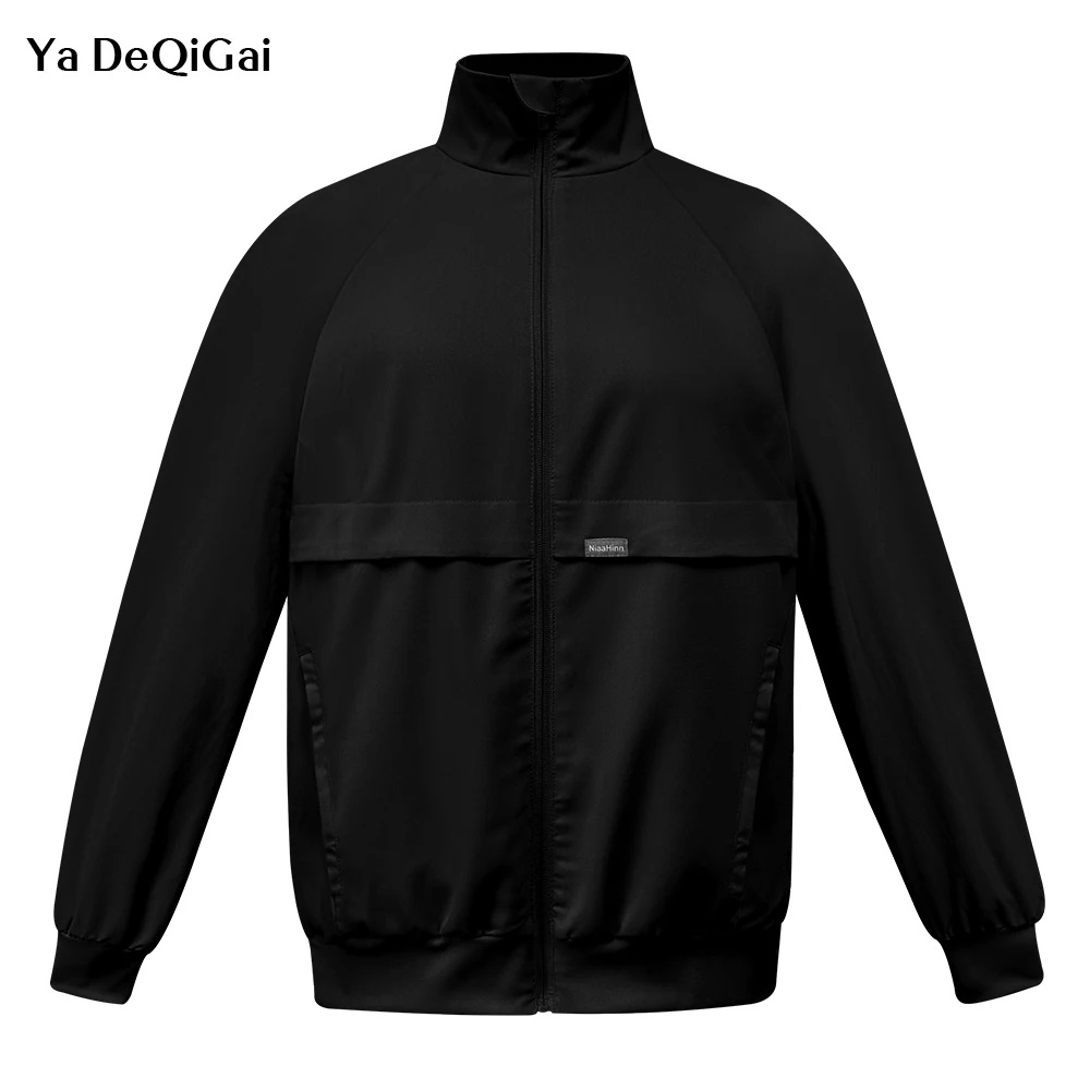 Long Sleeve Scrubs Jacket Fashion Jogging Coats Medical Doctor Nurse Out Coat Hospital Nursing Uniforms Autumn Winter Work Wear