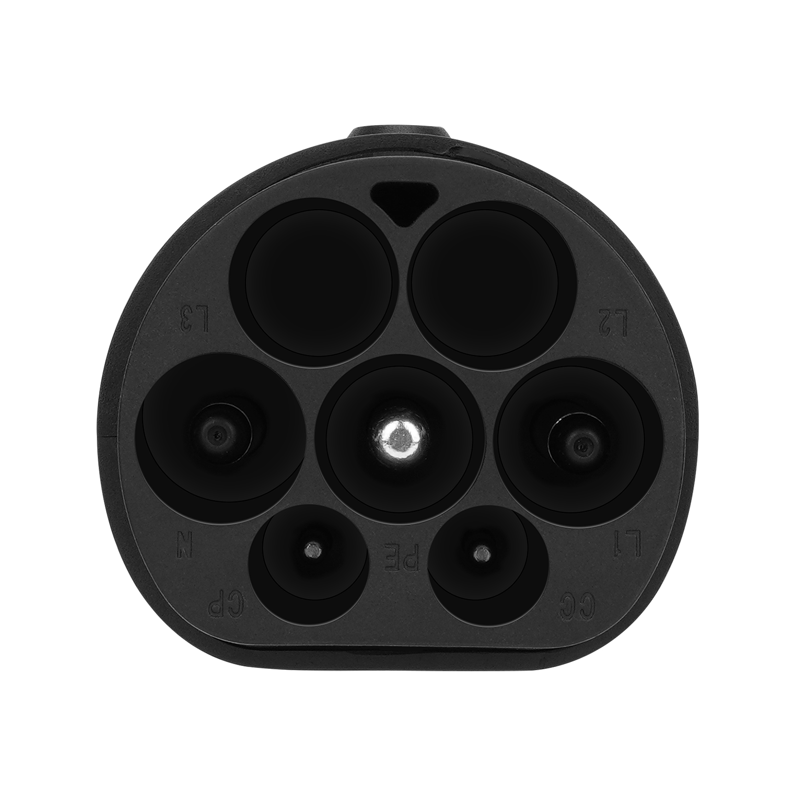 GKFLY Adapter Barrel IEC 62196 Type 2 Pile Side to J1772 Type 1 Vehicle Side Electric Cars Charging 32A EV Charger Connector