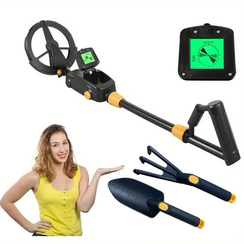 MD1008A Children's metal detector, accompanying growth.Ergonomic handle for small palm, battery powered (not included)