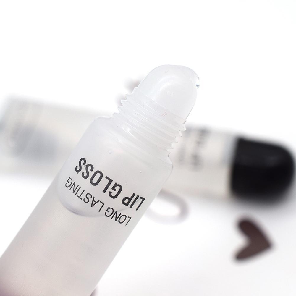 Brillo de labios hidratante de larga duración, brillo de labios Sexy, volumen transparente, Base de brillo de labios transparente, 5 piezas por lote