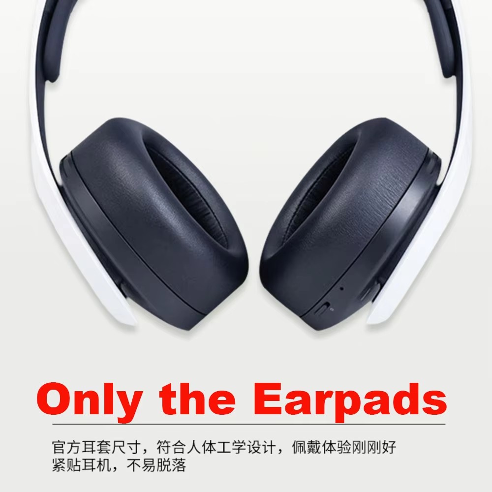 Vervanging Oorkussens Cups Earpad Memory Foam Kussens Voor Sony Playstation PS5 Pulse 3D Draadloze Hoofdtelefoon Headset Cooling Gel